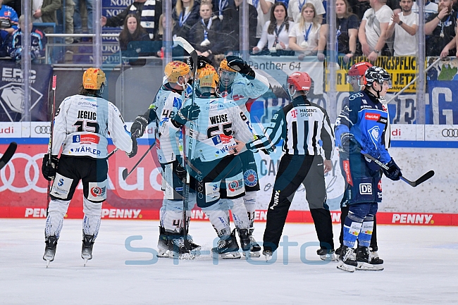 Eishockey, Herren, DEL, Saison 2023-2024, Playoffs Viertelfinale - Spiel 2, ERC Ingolstadt - Fischtown Pinguins , 20.03.2024
