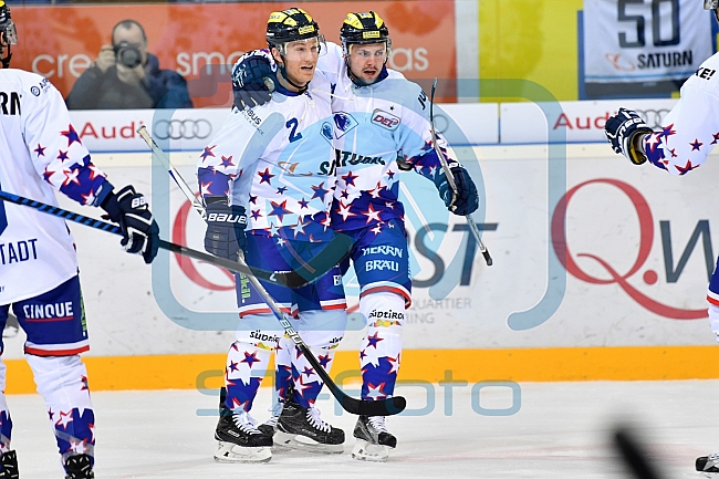 ERC Ingolstadt vs Adler Mannheim, Eishockey, DEL, Deutsche Eishockey Liga, Spieltag 43, 29.01.2017