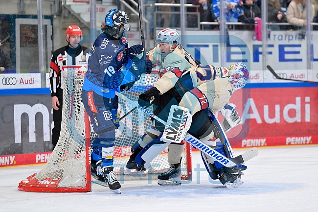 Eishockey, Herren, DEL, Saison 2024-2025, Playoffs Viertelfinale, Spiel 3, ERC Ingolstadt - Nürnberg Ice Tigers, 21.03.2025