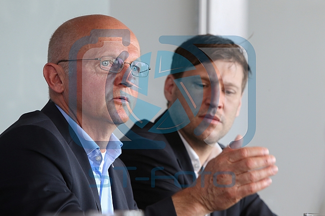 Pressekonferenz - ERC Ingolstadt stellt den neuen Trainerstab fuer die kommende Saison 2015 / 2016 vor