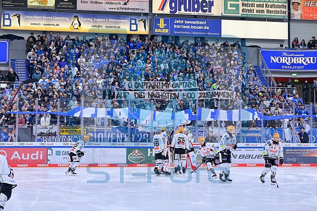 Eishockey, Herren, DEL, Saison 2023-2024, Playoffs Viertelfinale - Spiel 4, ERC Ingolstadt - Fischtown Pinguins , 24.03.2024