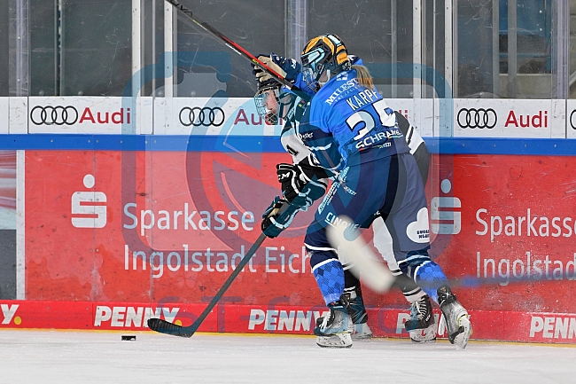 Eishockey, Frauen, DFEL, Saison 2023-2024, ERC Ingolstadt - Amsterdam Tigers, 06.01.2024