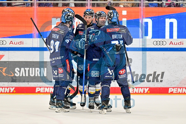 Eishockey, Herren, DEL, Saison 2024-2025, Playoffs Viertelfinale, Spiel 5, ERC Ingolstadt - Nürnberg Ice Tigers, 26.03.2025