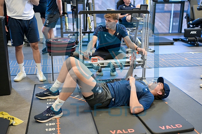 Eishockey, Herren, DEL, Saison 2026-2027, ERC Ingolstadt - Fitnesstest, 08.08.2026