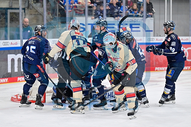 Eishockey, Herren, DEL, Saison 2024-2025, Playoffs Viertelfinale, Spiel 5, ERC Ingolstadt - Nürnberg Ice Tigers, 26.03.2025
