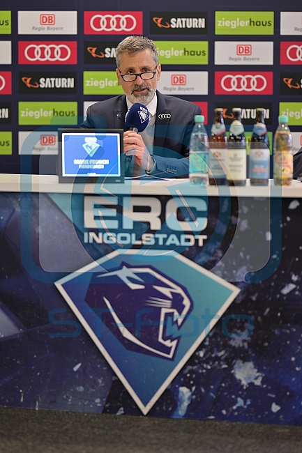 Eishockey, Herren, DEL, Saison 2022-2023, Playoff-Halbfinale - Spiel 1, ERC Ingolstadt - Adler Mannheim, 31.03.2023