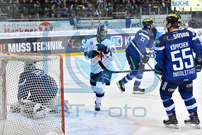 ERC Ingolstadt vs EHC Red Bull Muenchen, Eishockey, DEL, Deutsche Eishockey Liga, Spieltag 47, 12.02.2017