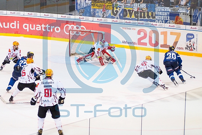 ERC Ingolstadt vs Fischtown Pinguins, Eishockey, DEL, Deutsche Eishockey Liga, Spieltag 32, 28.12.2016