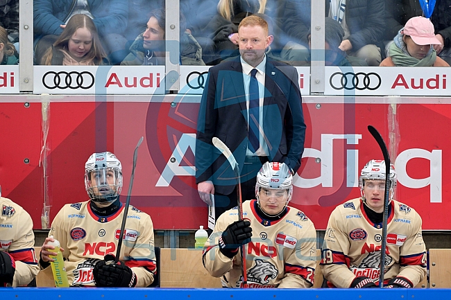 Eishockey, Herren, DEL, Saison 2024-2025, Playoffs Viertelfinale, Spiel 1, ERC Ingolstadt - Nürnberg Ice Tigers, 16.03.2025