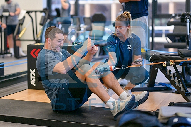 Eishockey, Herren, DEL, Saison 2024-2025, ERC Ingolstadt - Fitnesstest, 03.08.2024