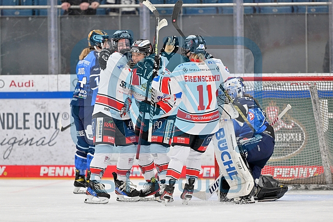 Eishockey, Frauen, DFEL, Playoffs, Finale, Spiel 1, Saison 2023-2024, ERC Ingolstadt - ECDC Memmingen Indians, 16.03.2024