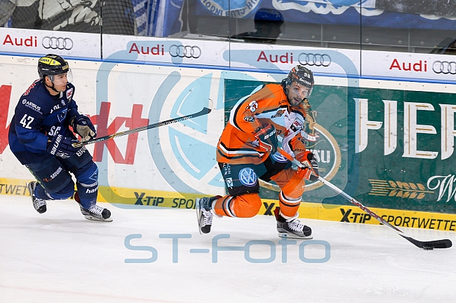 ERC Ingolstadt  - Grizzlys Wolfsburg, Eishockey, DEL, Deutsche Eishockey Liga, Spieltag 42, 31.01.2016