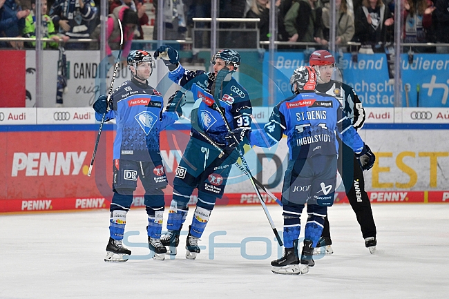 Eishockey, Herren, DEL, Saison 2023-2024, Playoffs Viertelfinale - Spiel 2, ERC Ingolstadt - Fischtown Pinguins , 20.03.2024