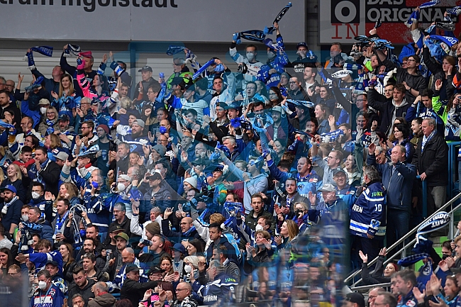 Eishockey, Herren, DEL, Saison 2021-2022, Playoffs - 1. Runde, Spiel 2, ERC Ingolstadt - Kölner Haie, 07.04.2022