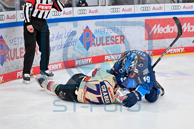 Eishockey, Herren, DEL, Saison 2024-2025, Playoffs Viertelfinale, Spiel 1, ERC Ingolstadt - Nürnberg Ice Tigers, 16.03.2025
