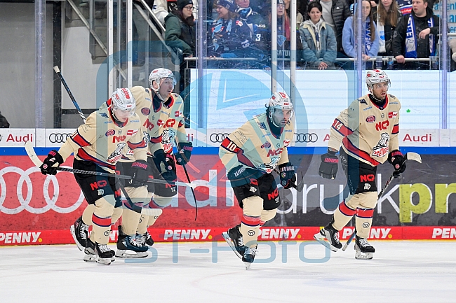 Eishockey, Herren, DEL, Saison 2024-2025, Playoffs Viertelfinale, Spiel 1, ERC Ingolstadt - Nürnberg Ice Tigers, 16.03.2025