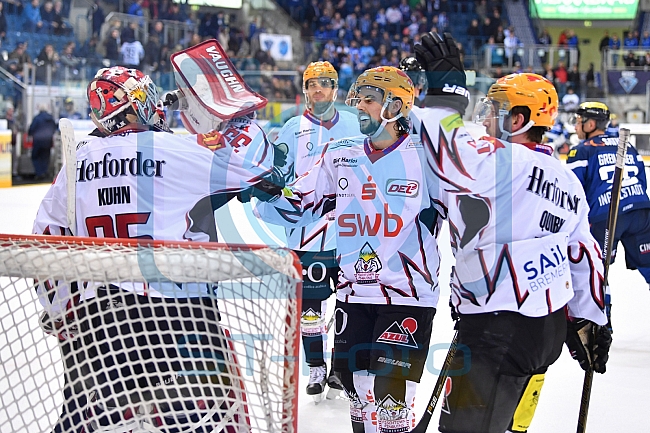ERC Ingolstadt - Fischtown Pinguins Bremerhaven,, Eishockey, DEL, Deutsche Eishockey Liga, Preplayoff, Spiel 1, 01.03.2017