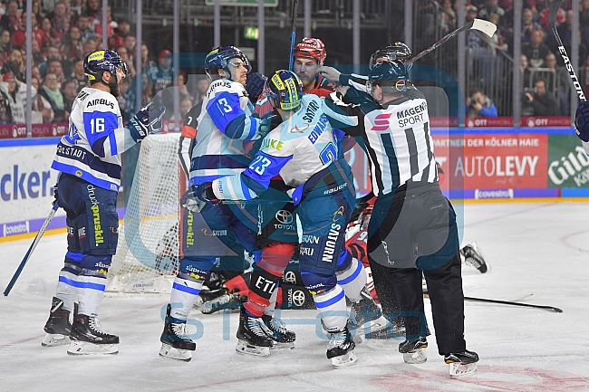 Koelner Haie vs ERC Ingolstadt, DEL, Deutsche Eishockey Liga, Playoffs, Viertelfinale, Spiel 7, 31.03.2019