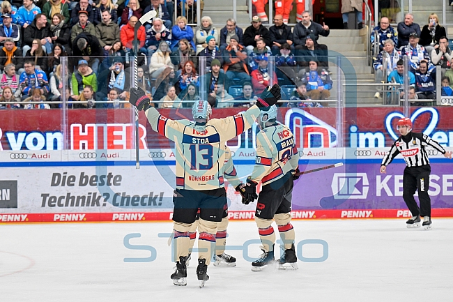Eishockey, Herren, DEL, Saison 2024-2025, Playoffs Viertelfinale, Spiel 1, ERC Ingolstadt - Nürnberg Ice Tigers, 16.03.2025