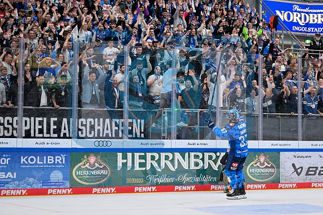 Eishockey, Herren, DEL, Saison 2025-2026, Playoffs Halbfinale, Spiel 5, ERC Ingolstadt - EHC Red Bull München, 25.09.2025