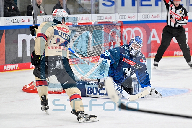 Eishockey, Herren, DEL, Saison 2024-2025, Playoffs Viertelfinale, Spiel 3, ERC Ingolstadt - Nürnberg Ice Tigers, 21.03.2025