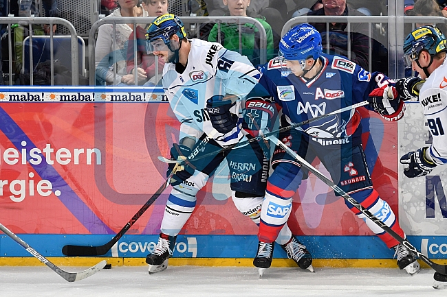 Adler Mannheim vs ERC Ingolstadt, Eishockey, DEL, Deutsche Eishockey Liga, Playoffs, Spiel 2, 16.03.2018