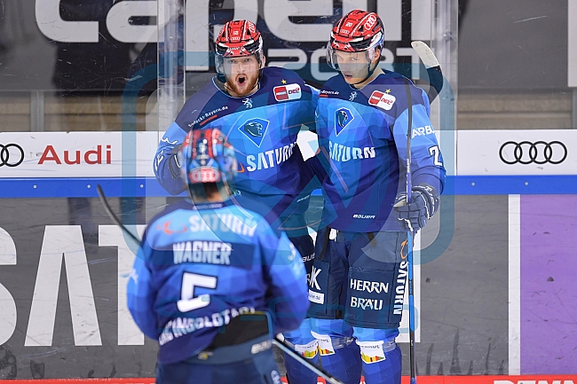 Eishockey, Herren, DEL, Saison 2020-2021, ERC Ingolstadt - Adler Mannheim, 12.03.2021
