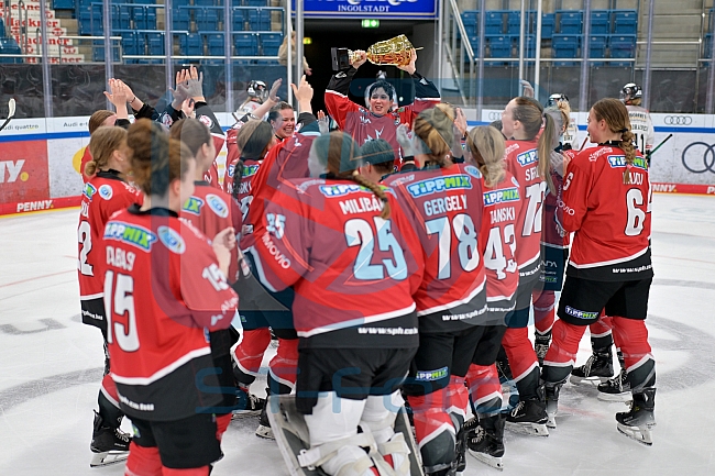 Eishockey, Frauen, EWHL Euro Cup, Saison 2025-2026, Finale, HK Budapest - ECDC Memmingen Indians, 19.10.2025