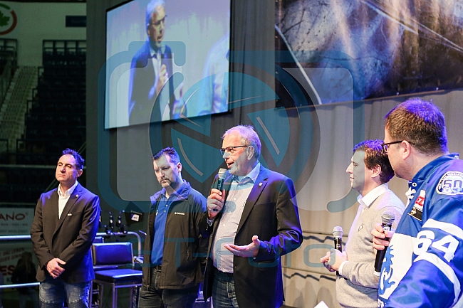 Abschlussfeier der Saison 2017 / 2018 in der Spielstaette des ERC Saturn Arena