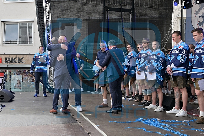Eishockey, Herren, DEL, Saison 2022-2023, ERC Ingolstadt - Saisonabschlussfeier, 29.04.2023