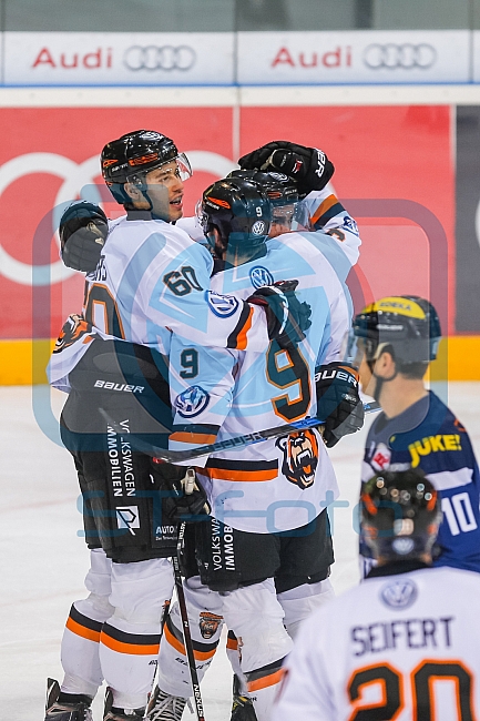 ERC Ingolstadt  - Grizzlys Wolfsburg, Eishockey, DEL, Deutsche Eishockey Liga, Spieltag 37, 13.01.2017