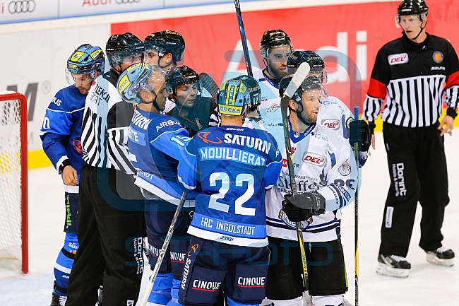ERC Ingolstadt - Straubing Tigers, Eishockey, DEL, Deutsche Eishockey Liga, Spieltag 1, 08.09.2017