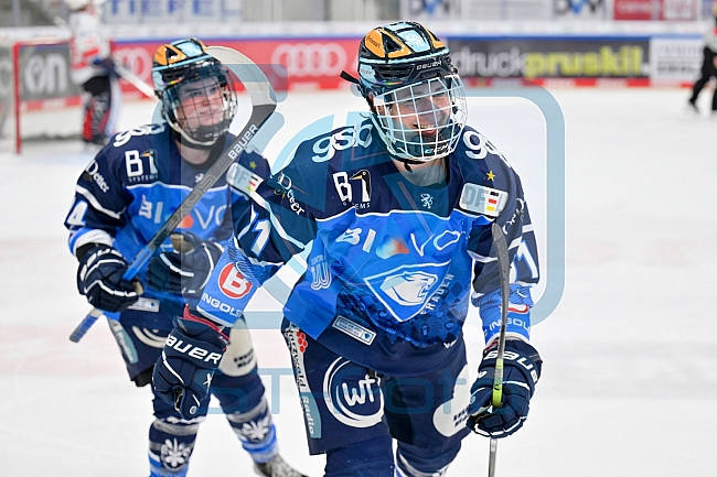 Eishockey, Frauen, DFEL, Playoffs, Finale, Spiel 1, Saison 2023-2024, ERC Ingolstadt - ECDC Memmingen Indians, 16.03.2024