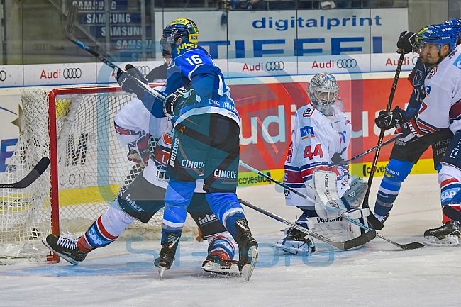 ERC Ingolstadt - Adler Mannheim, Eishockey, DEL, Deutsche Eishockey Liga, Playoffs, Viertelfinale, Spiel 5, 23.03.2018