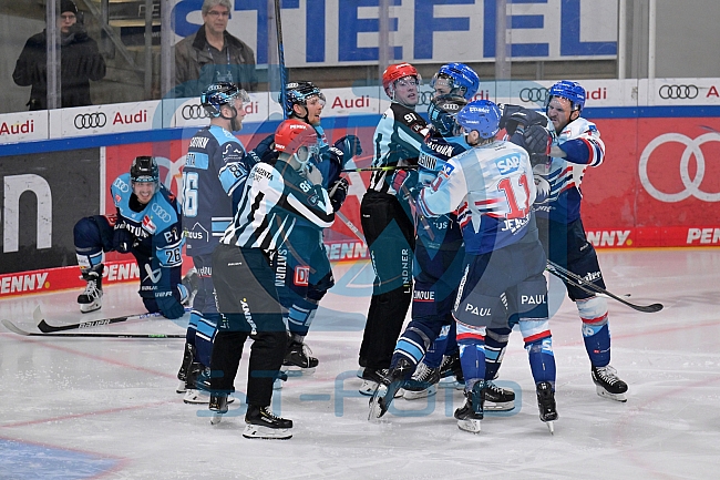 Eishockey, Herren, DEL, Saison 2022-2023, Playoff-Halbfinale - Spiel 1, ERC Ingolstadt - Adler Mannheim, 31.03.2023