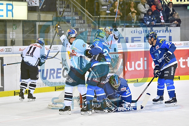 ERC Ingolstadt vs EHC Red Bull Muenchen, Eishockey, DEL, Deutsche Eishockey Liga, Spieltag 16, 27.10.2017