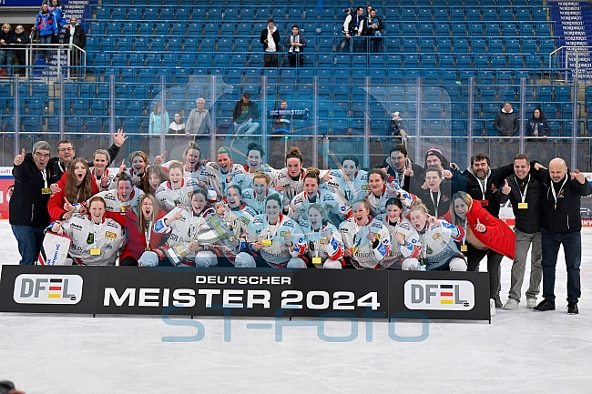 Eishockey, Frauen, DFEL, Playoffs, Finale, Spiel 3, Saison 2023-2024, ERC Ingolstadt - ECDC Memmingen Indians, 23.03.2024