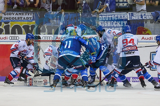 ERC Ingolstadt - Adler Mannheim, Eishockey, DEL, Deutsche Eishockey Liga, Spieltag 19, 03.11.2017