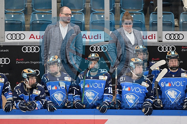 Eishockey, Frauen, DFEL, Playoffs, Finale, Spiel 1, Saison 2023-2024, ERC Ingolstadt - ECDC Memmingen Indians, 16.03.2024