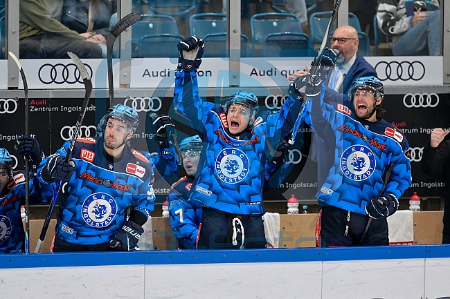 Eishockey, Herren, DEL, Saison 2025-2026, Playoffs Halbfinale, Spiel 3, ERC Ingolstadt - Grizzlys Wolfsburg, 19.09.2025