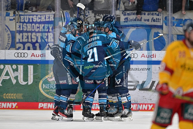 Eishockey, Herren, DEL, Saison 2022-2023, Playoff-Viertelfinale - Spiel 1, ERC Ingolstadt - Düsseldorfer EG, 15.03.2023
