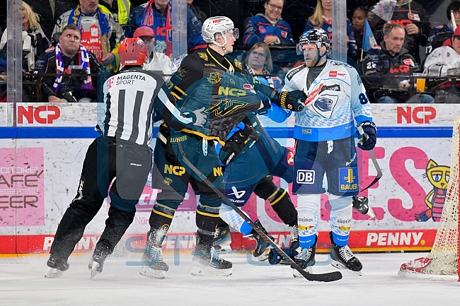 Eishockey, Herren, DEL, Saison 2024-2025, Playoffs Viertelfinale, Spiel 6, Nürnberg Ice Tigers - ERC Ingolstadt, 28.03.2025