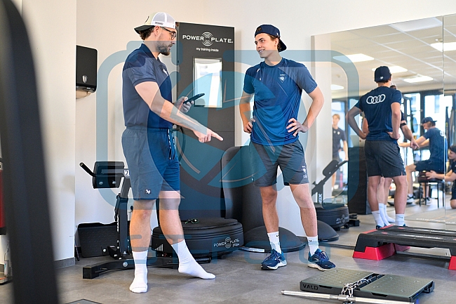 Eishockey, Herren, DEL, Saison 2026-2027, ERC Ingolstadt - Fitnesstest, 08.08.2026