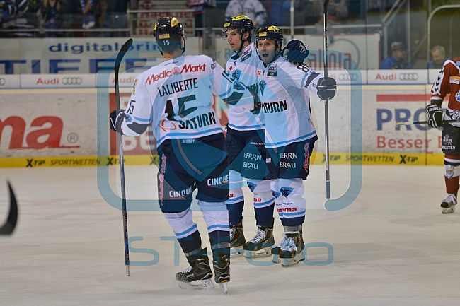 ERC Ingolstadt vs Hamburg Freezers, Eishockey, DEL, Deutsche Eishockey Liga, 05.02.2016