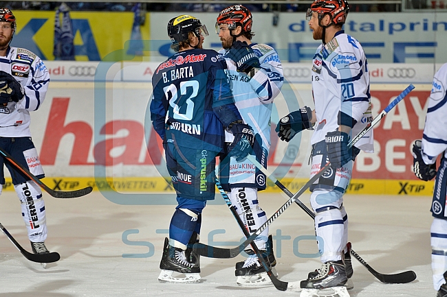 ERC Ingolstadt vs Iserlohn Roosters, Eishockey, DEL, Deutsche Eishockey Liga, 28.02.2016
