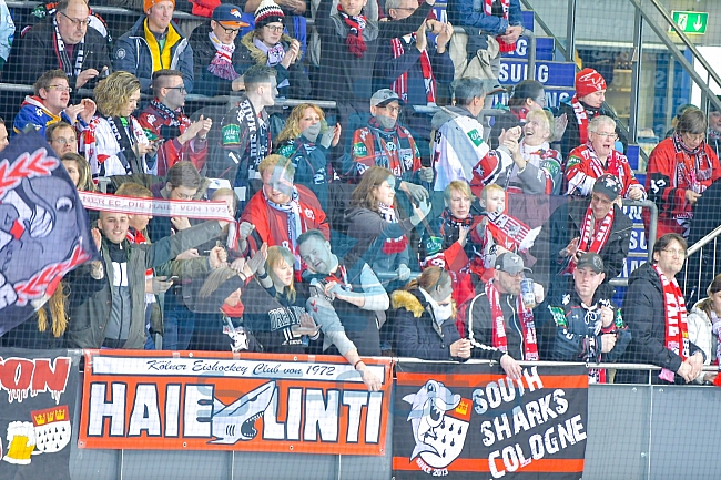 ERC Ingolstadt - Koelner Haie, Eishockey, DEL, Deutsche Eishockey Liga, Spieltag 52, 04.03.2018
