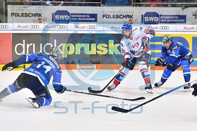 ERC Ingolstadt vs Adler Mannheim, Eishockey, DEL, Deutsche Eishockey Liga, Playoffs, Spiel 1, 14.03.2018