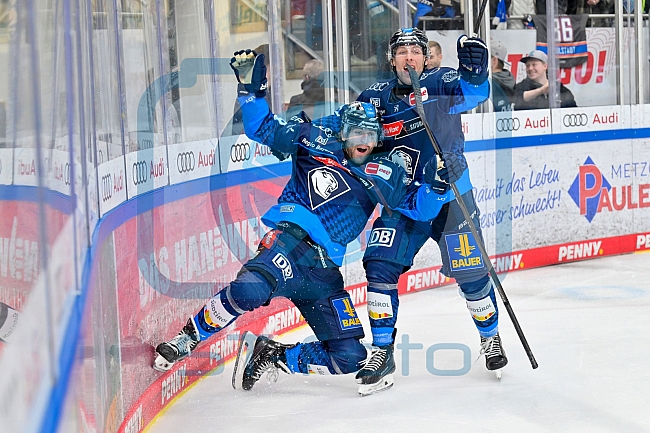 Eishockey, Herren, DEL, Saison 2024-2025, Playoffs Viertelfinale, Spiel 1, ERC Ingolstadt - Nürnberg Ice Tigers, 16.03.2025