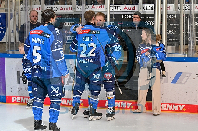 Eishockey, Herren, DEL, Saison 2023-2024, Playoffs Viertelfinale - Spiel 2, ERC Ingolstadt - Fischtown Pinguins , 20.03.2024