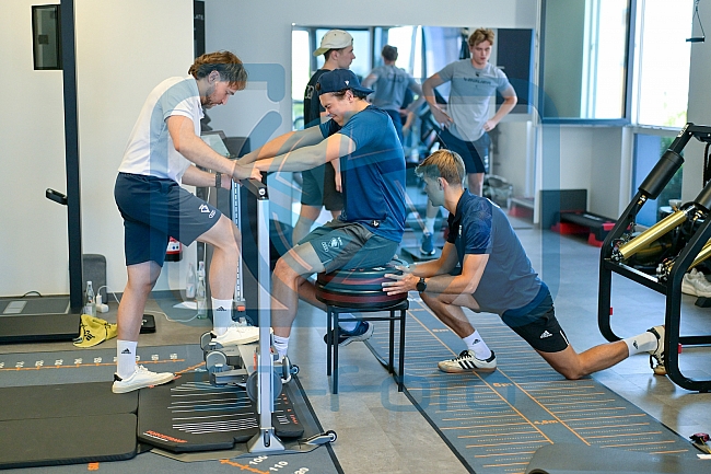 Eishockey, Herren, DEL, Saison 2026-2027, ERC Ingolstadt - Fitnesstest, 08.08.2026